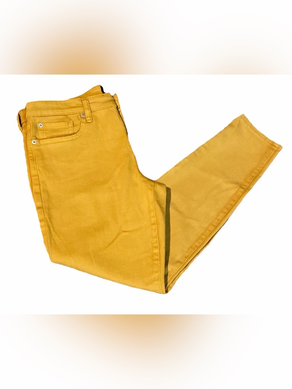 GAP Yellow Denim Legging Jeans